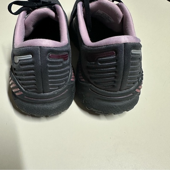 Brooks Womens Running Adrenaline GTS Athletic Shoes Size 8.5 Black Purple - Picture 6 of 12